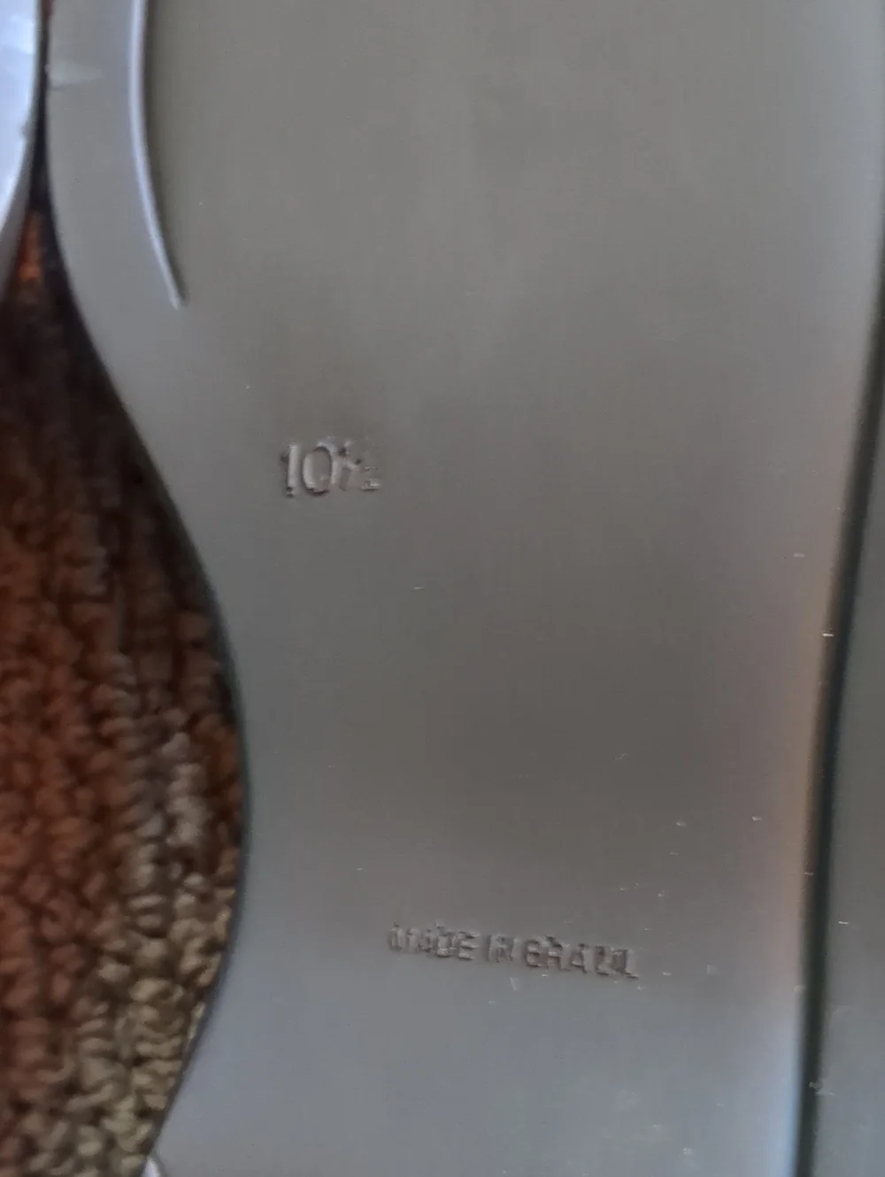 NWOT Talbots Leather Mary Jane's Made In Brazil